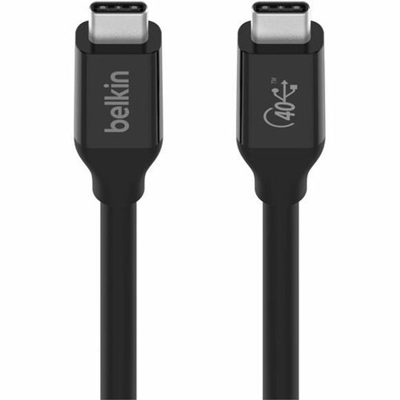 INZ001BT0.8MBK - Belkin USB-C Data Transfer Cable - 80 cm USB-C Data Transfer Cable - First End: USB4 Type C