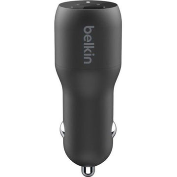 CCB004BTBK - Belkin Dual Car Charger with PPS 37W - Black