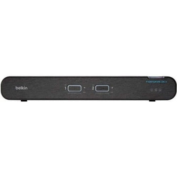 F1DN102KVM-UN-4 - Belkin Universal 2nd Gen Secure KVM Switch w/ CAC - 2 Computer(s) - 1 Local User(s) - 3840 x 2160