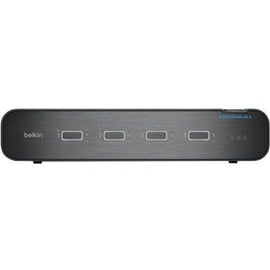 F1DN204KVM-UN-4 - Belkin Universal 2nd Gen Secure KVM Switch, 4-Port Dual Head w/ CAC - 4 Computer(s) - 1 Local User(s)