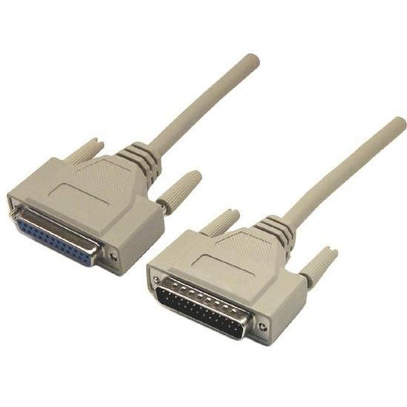 C-NM25-M - Dynamix 2m Null Modem Cable. DB25 M/F