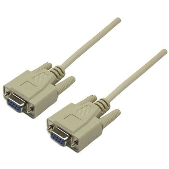 C-NM9-FF5 - Dynamix 5m Null Modem Cable DB9 F/F
