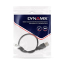 C-U2AMB-03 - Dynamix 0.3m USB 2.0 Mini-B (5-pin) Male to USB-A Male