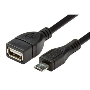 C-U2-OTG - Dynamix 0.1m USB 2.0 Micro-B Male to USB-A Female Adapter. OTG