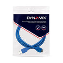 C-U3MICB-2 - Dynamix 2m USB 3.0 Micro-B Male to USB-A Male Connector.