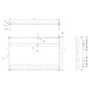 Cable Roller. Diameter: 102mm-600mm Cable Drum, Max load 100Kgs