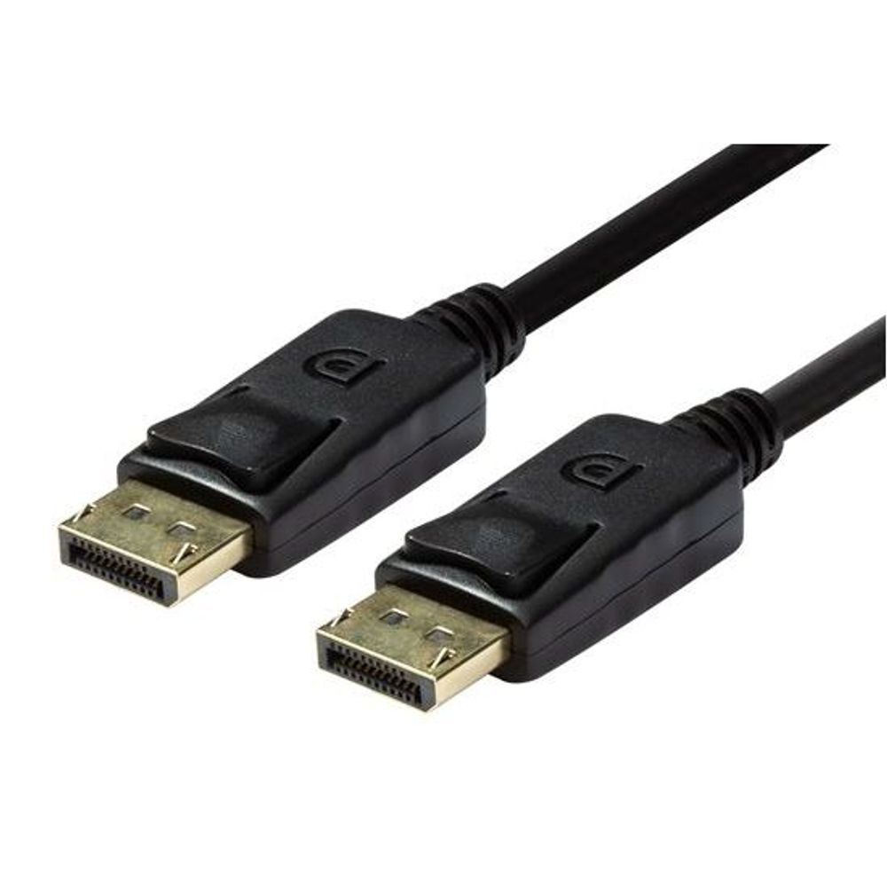 C-DP12-0.5M Dynamix 0.5M DisplayPort V1.2 Cable with Gold Shell Connectors