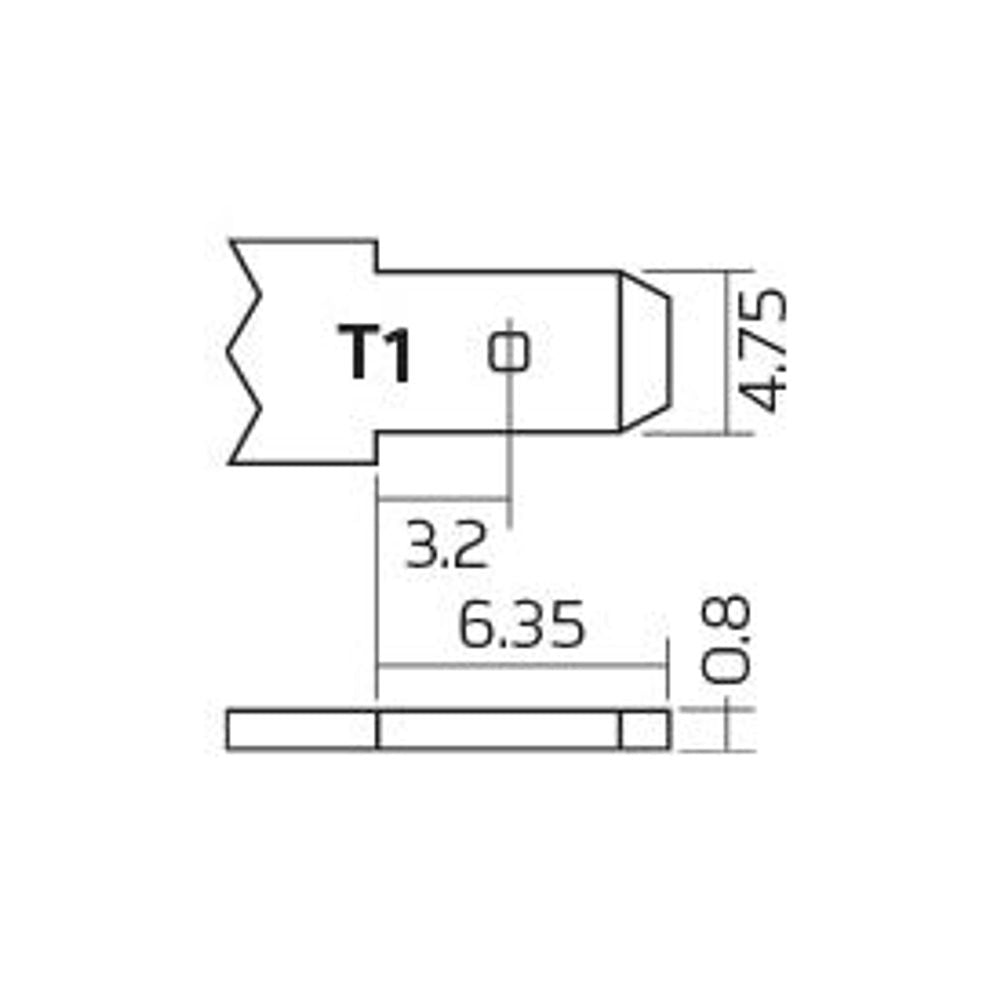 PS1212 - Century PS Series 12VDC 1.2Ah Alarm Battery