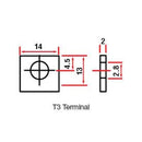 PS12240 - Century PS Series 12VDC 24Ah Alarm Battery