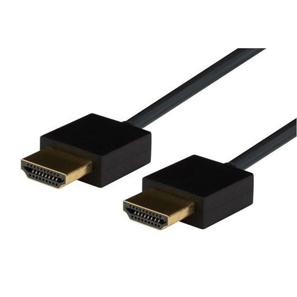 C-HDMI2BLK-0 C-HDMI2BLK-0 Dynamix 0.5M HDMI BLACK Nano High Speed With Ethernet Cable. Designed