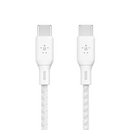 CAB014BT2MWH2PK - Belkin Boost Charge USB-C Data Transfer Cable - 2 m USB-C Data Transfer Cable for USB Device - White - 2 / Pack