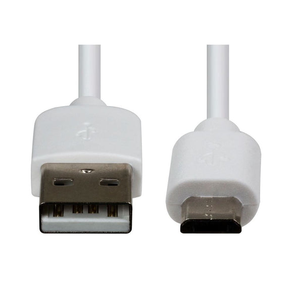 C-U2AMICB-1.2WH - Dynamix 1.2m USB 2.0 Micro-B Male to USB-A Male Connectors.