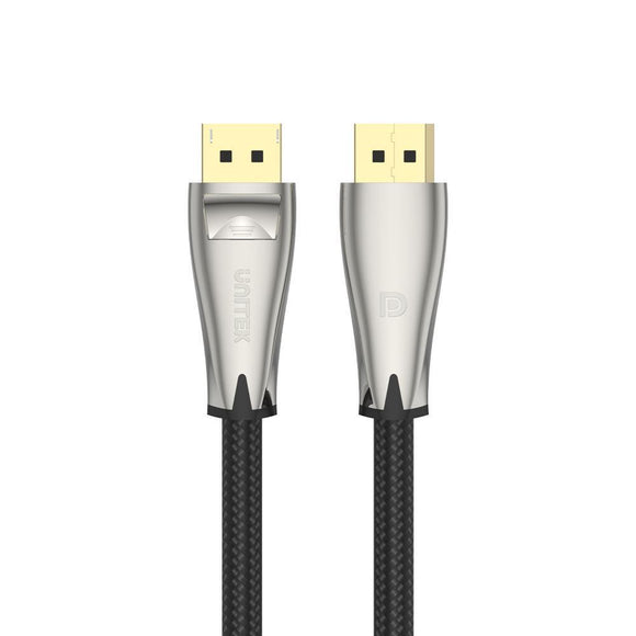C1609BNI Unitek 3m DisplayPort V1.4 Cable. (FUHD) Supports up to 8K. Max. Res