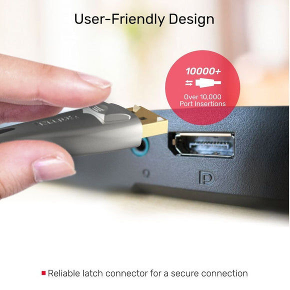 C1609BNI Unitek 3m DisplayPort V1.4 Cable. (FUHD) Supports up to 8K. Max. Res