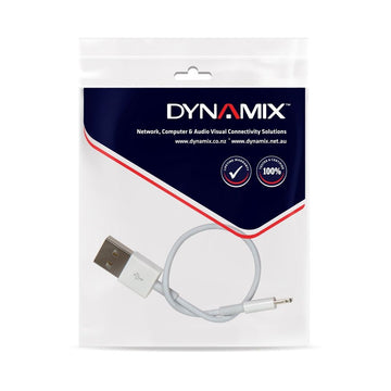 C-IP5-2 - Dynamix 2m USB-A to Lightning Charge & Sync Cable. For Apple