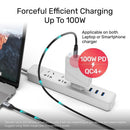 C14082ABK - Unitek 1m USB-C to USB-C 3.1 Gen2 Cable for Syncing & Charging.