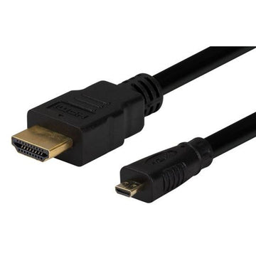 C-HDMI-MIC-2 C-HDMI-MIC-2 Dynamix 2m HDMI to HDMI Micro Cable v1.4. Max Res: 4K@30Hz. Colour