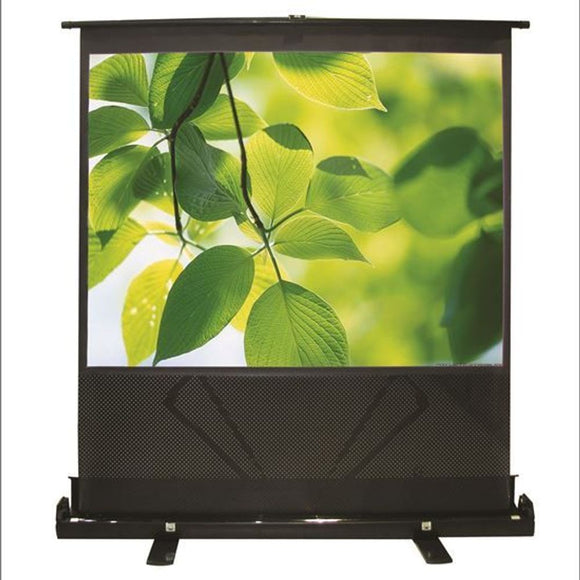 PSFC100 - 100'' Projector Screen Floor Stand. 4:3 Aspect ratio. 2m x 1.5m (WxH).