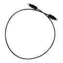 CA-TLFSL-0.5 - Dynamix 0.5m Toslink Slimline Audio Optic Cable. OD: 2.2mm