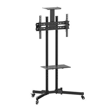 LCD-T1028B - 32''-70'' Economy TV Stand, Adjustable TV Height with Metal Shelf. Max VESA: 600x400 (70"+)