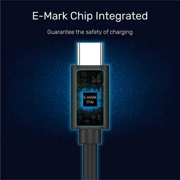 C14086BK - Unitek 0.5m USB 3.1 USB-C Male to USB-C Female Extension Cable.