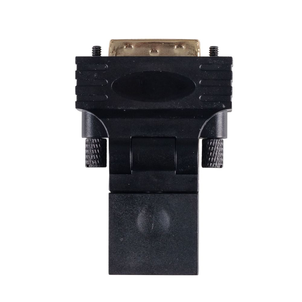 A-HDMIF-DVIM A-HDMIF-DVIM Dynamix HDMI Female to DVI-D (24+1) Male Swivel Adapter.