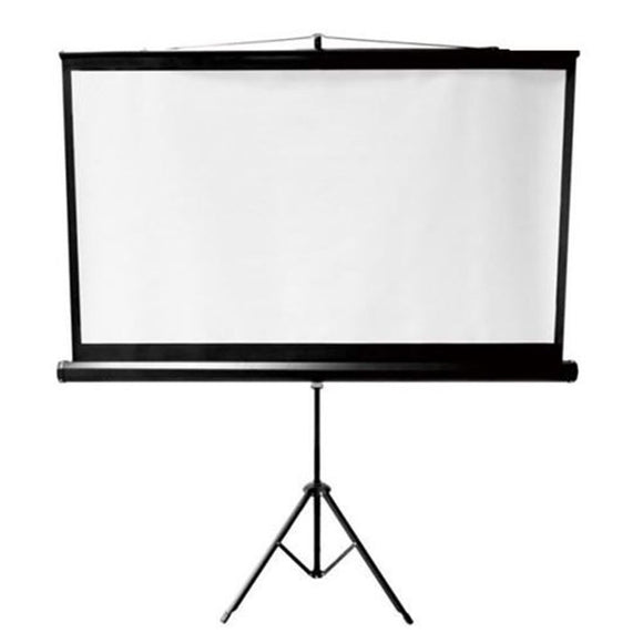 PSDC100 - 100'' Projector Screen with Tripod. 4:3 Aspect Ratio. 2m x 1.5m (WxH)