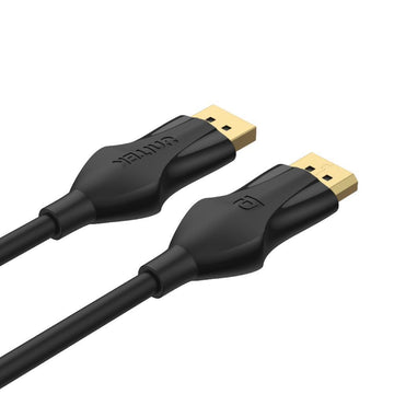 C1624BK-5M Unitek 5m DisplayPort V1.4 Cable Supports up to 8K @60Hz, 4K @144Hz,