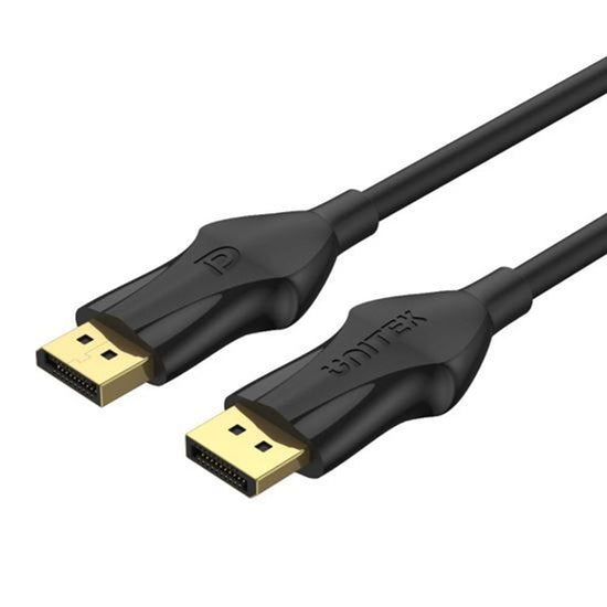 C1624BK-3M Unitek 3m DisplayPort V1.4 Cable Supports up to 8K @60Hz, 4K @144Hz,