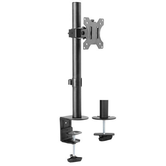 LDT12-C01 - 13"-32" Single Monitor Desk Mount. Max Load 8kgs. Rotate, TIlt & Swivel.