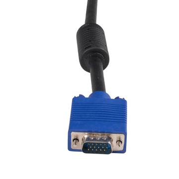 C-VDDCBK-MM20 - Dynamix 20m VESA DDC1 & DDC2 VGA Male/Male Cable - Moulded,