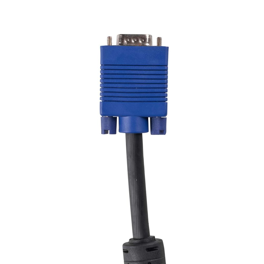 C-VDDCBK-MM20 - Dynamix 20m VESA DDC1 & DDC2 VGA Male/Male Cable - Moulded,