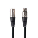 C-XLR3-2 - Dynamix 2m XLR 3-Pin Male to Female Balanced Audio Cable