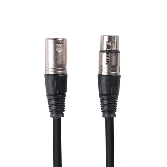 C-XLR3-2 - Dynamix 2m XLR 3-Pin Male to Female Balanced Audio Cable