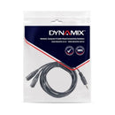 CA-STY-02 - Dynamix 0.2m Stereo Y Cable 3.5mm Plugs