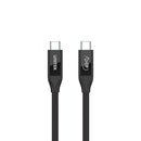 C14100BK-0.8M - Unitek 0.8m USB-C to USB-C 4.0 Cable. Supports up to 40Gbps