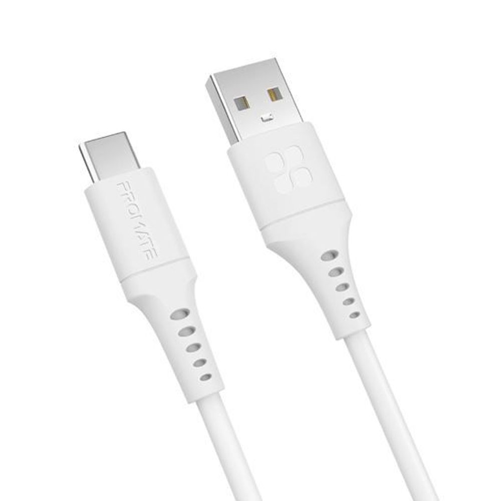 POWERLINK-AC200W - Promate 2m USB-A to USB-C Data & Charge Cable. Data Transfer