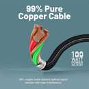 HDMI-PD100 - Promate 1.8m 4K USB-C to HDMI Cable with Gold Plated Connectors.