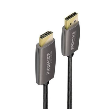 PROLINK-DP200 Promate 2m DisplayPort to HDMI Cable. Max Resolution 4K@60Hz.