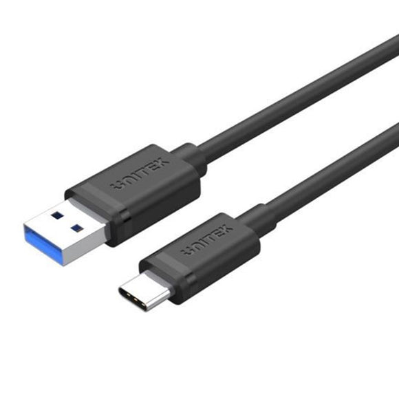 C14103BK-1.5M - Unitek 1.5m USB 3.0 USB-A Male To USB-C Cable. Reversible USB-C.