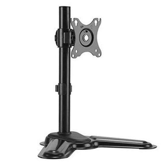 LDT30-T01 - 17''-32'' Single Screen Articulating Monitor Stand. Free-Tilting Design, Sturdy Steel Base, 360 Rotary VESA Plate
