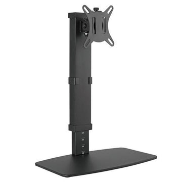 LDT67-T01.BLK - 17"-32" Single Screen Vertical Lift Steel Monitor Stand. 10 View Height Settings, Free Tilt Design