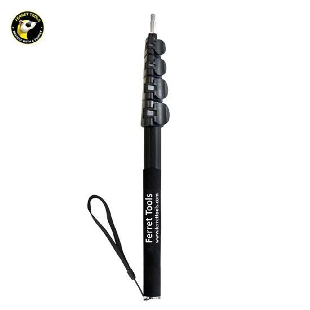 CFST-55C - FERRET Extendable Stainless Steel Stick. Extends up to 140cm