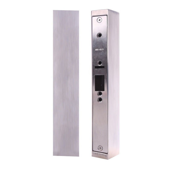 351 Abloy Solenoid is an electromechanical lock and can be used for double action swinging doors 351 Surface Mounted Housing Strike plate Kit