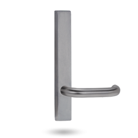 Lockwood 4800 Series Square End Plate with LED Lens - Outdoor Options External plate and lever. No cylinder hole