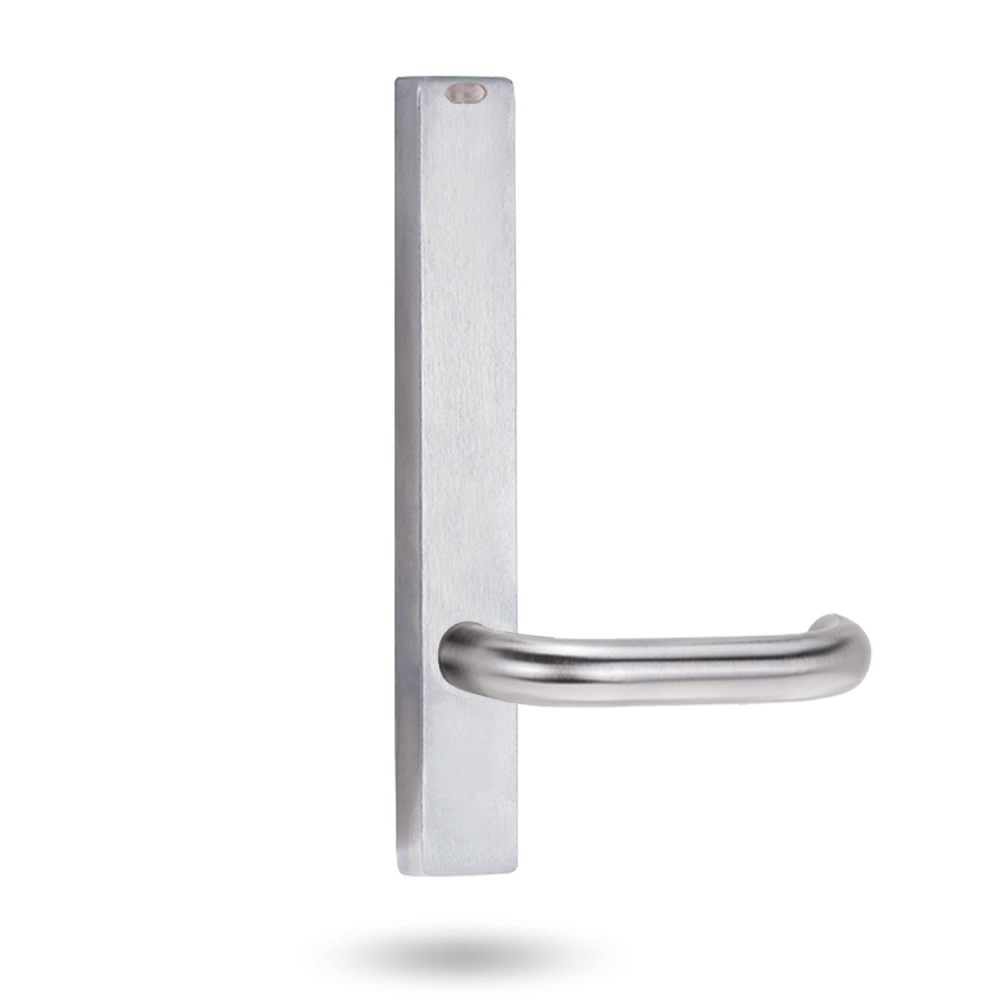 Lockwood 4800 Series Square End Plate with LED Lens - Options 4811 Square End Plate with LED Lens & 70 Lever no cylinder hole