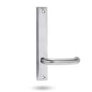 Lockwood 4800 Series Square End Plate with LED Lens - Options 4912 Square End Plate with LED Lens & 70 Lever no cylinder hole