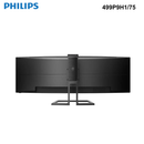 499P9H1/75 - Philips Brilliance 48.8" 5K UHD Curved Screen WLED LCD Monitor - 32:9 - Black