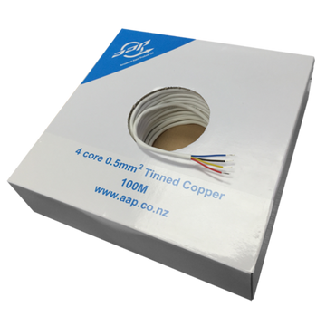 4C5-100-CU - 4-Core 0.5mm Tinned Copper 100m