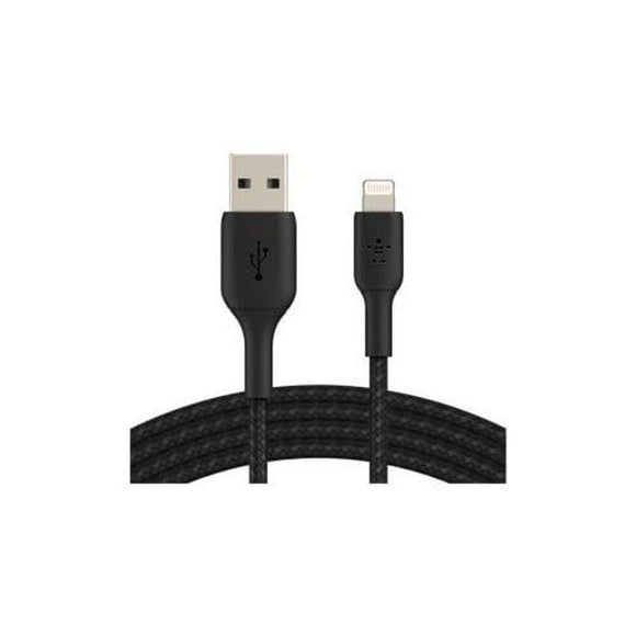 CAA002BT1MBK - Belkin Lightning/USB Data Transfer Cable - 1 m Lightning/USB Data Transfer Cable for iPhone, iPad